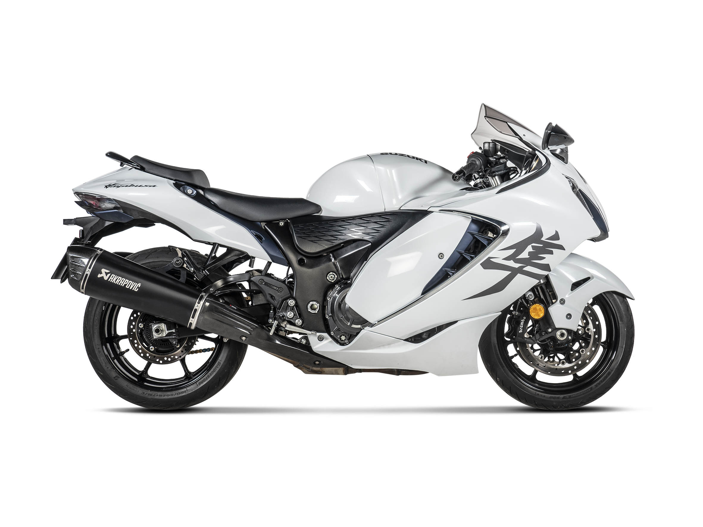 Akrapovic Homologated Dual Slip-On Exhaust System Suzuki Hayabusa